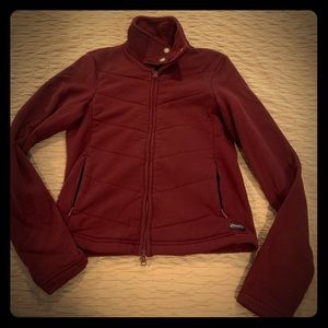 Athleta fleece Moto jacket Small